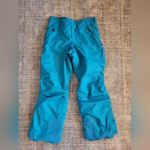 Patagonia H2No Teal Insulated Snow/Ski/Snowboard Pants - Girls XL (14)
